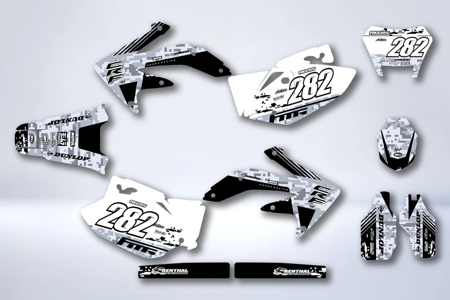 Kit déco HONDA CRF 450 2005-2008 ZULXAR