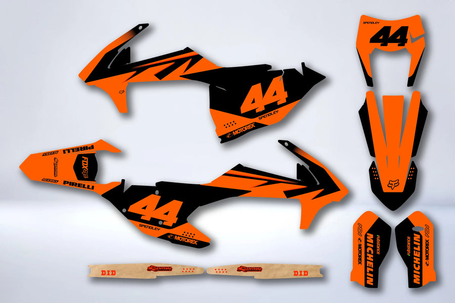 Kit déco KTM EXC EXC-F SX SX-F 2016-2019 CYGQUOR