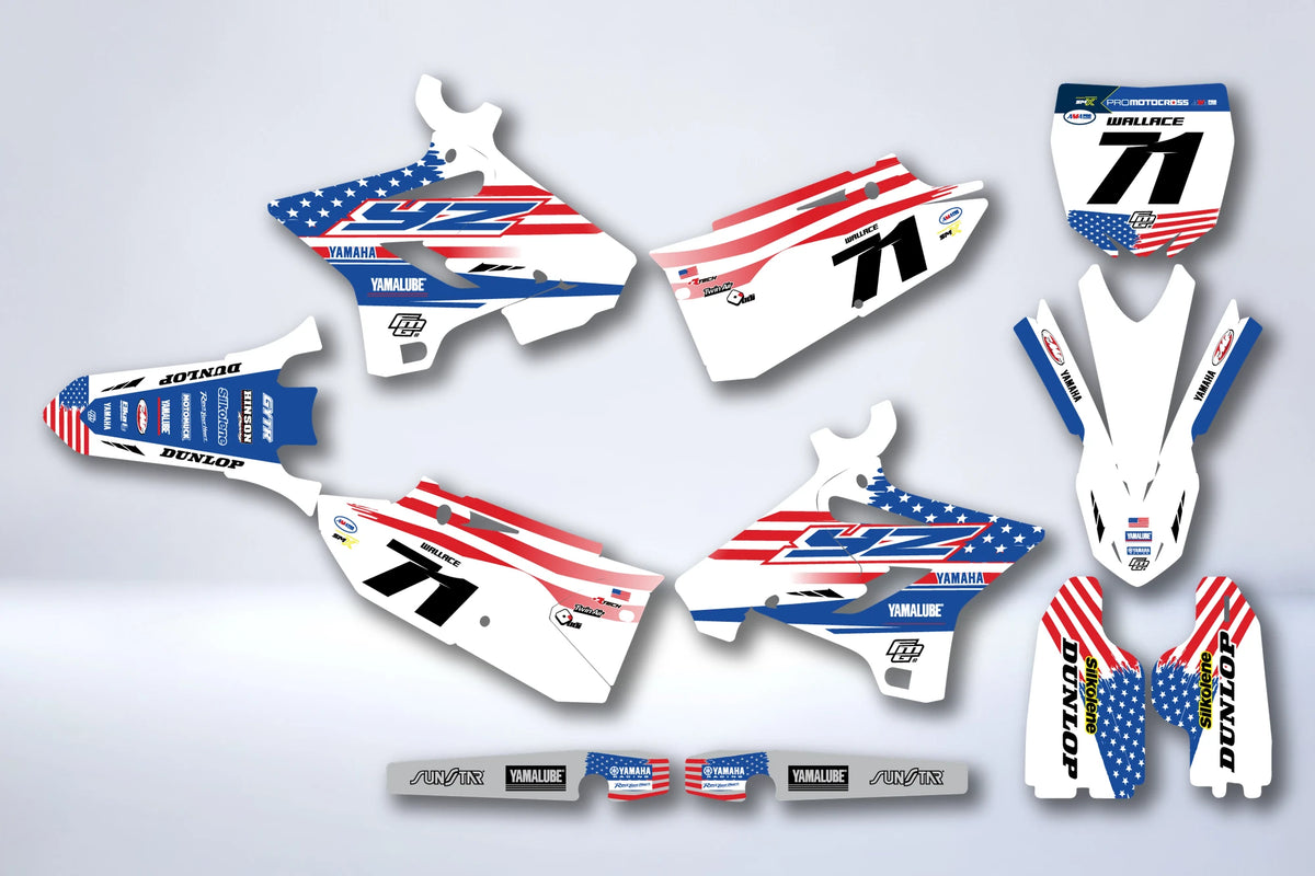 Graphics kit YAMAHA YZ 125-250 2015-2021 - JOLMYR