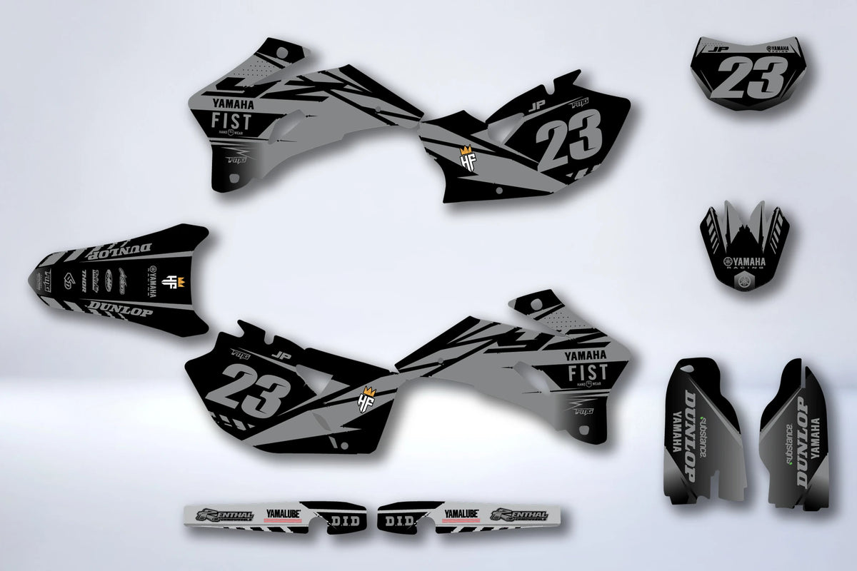 Kit autocolantes YAMAHA WRF 250-450 2007-2013 - MARGAR