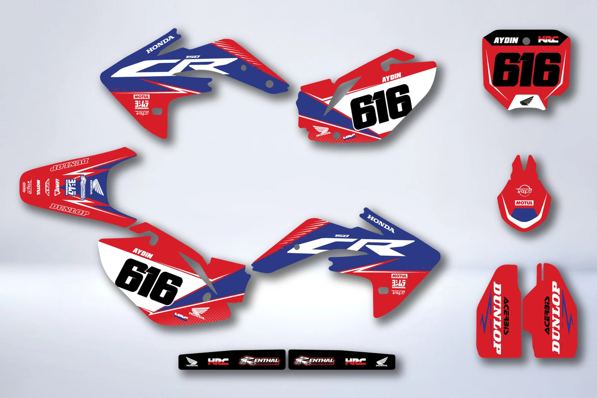 Kit grafiche HONDA CRF 150 R 2007-2025 - NEXGAR