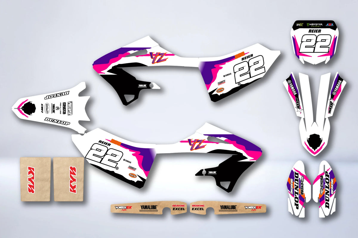 Dekor-Kit Yamaha YZ 125/250 2022-2026 - TYRPEX