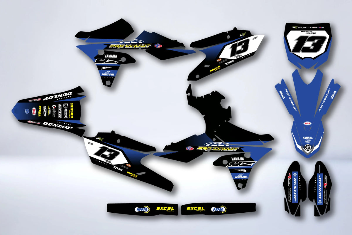 Dekor-Kit YAMAHA YZF 250-450 2014-2017 - NYKXIS