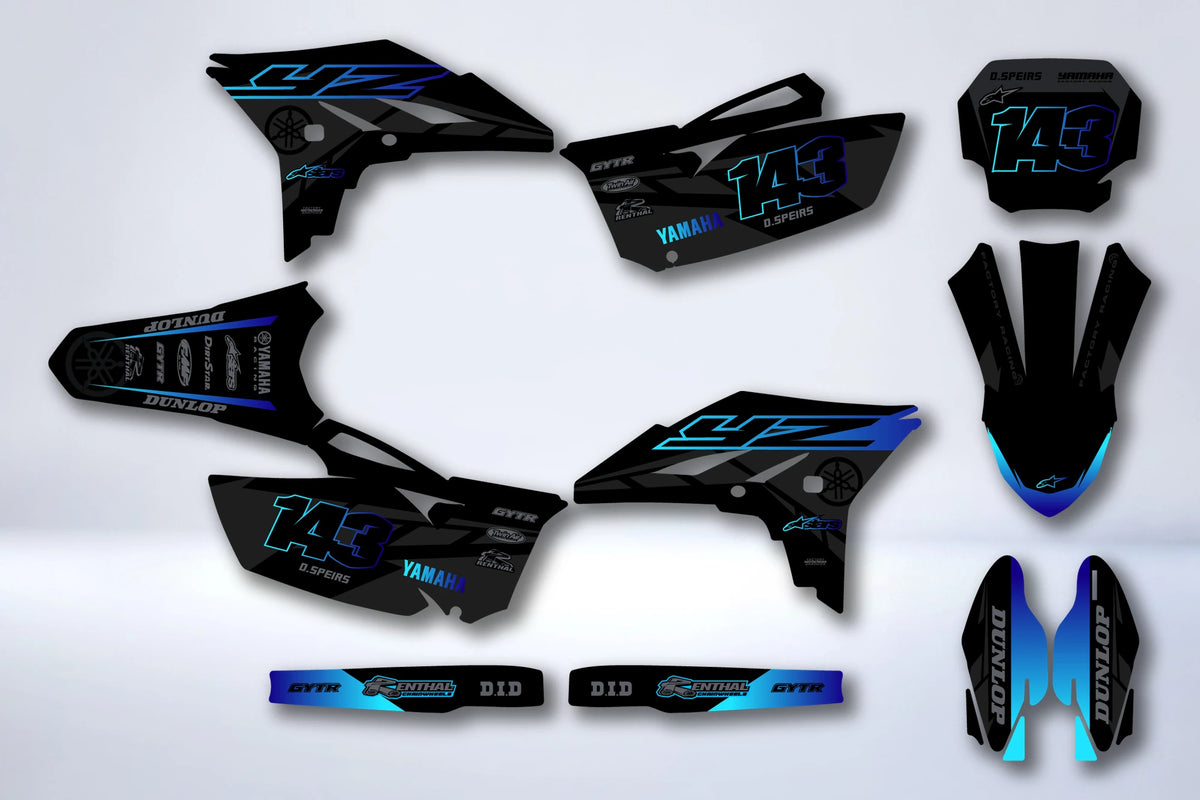 Kit grafiche YAMAHA YZF 250 2010-2013 - PROLIX