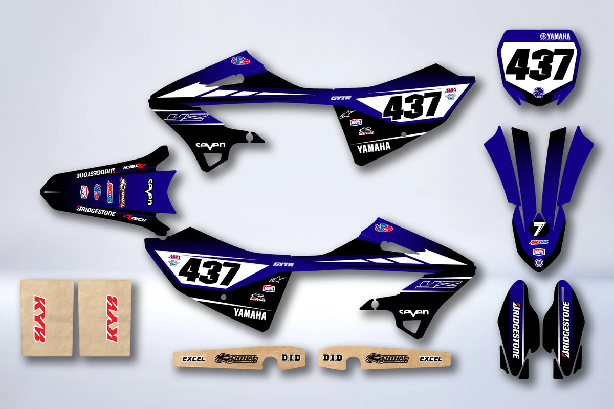 Dekor-Kit Yamaha YZ 125/250 2022-2026 - TUNRIS
