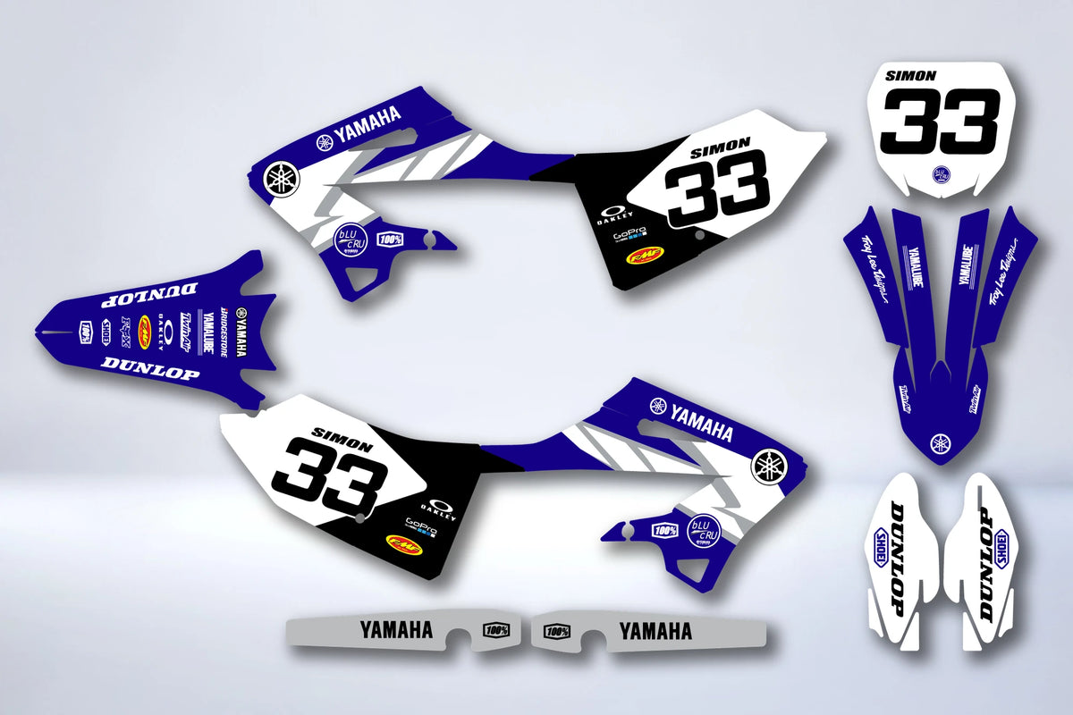 Graphics kit Yamaha YZ 125/250 2022-2026 - TUNQUOR