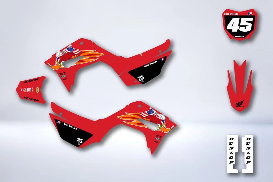 Kit déco HONDA CRF 110 F 2019-2026 RAVDAX