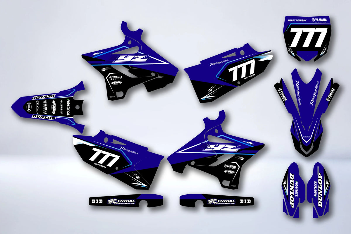 Graphics kit YAMAHA YZ 125-250 2015-2021 - JAXKOR