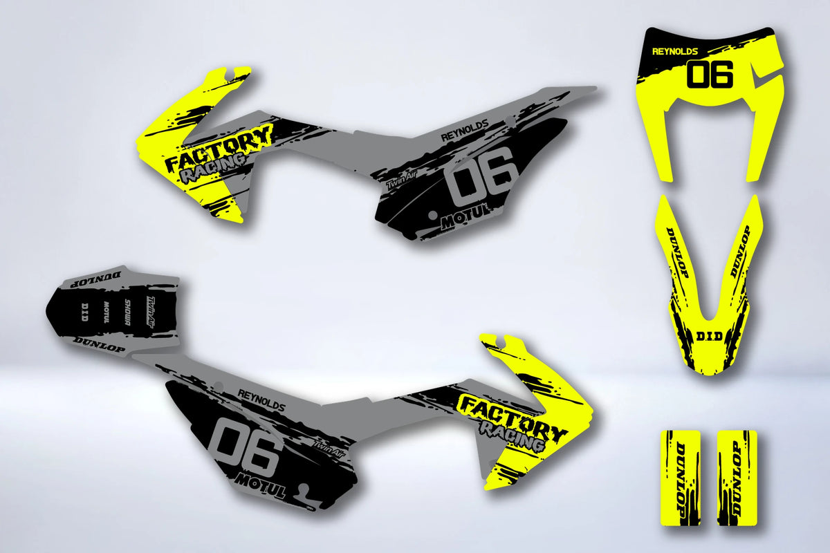 Graphics kit HONDA CRF 110 F 2013-2018 - MARSAR
