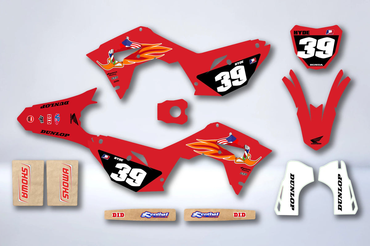 Graphics kit HONDA CRF 450 2017-2020 CRF 250 2018-2021 - PROXAR