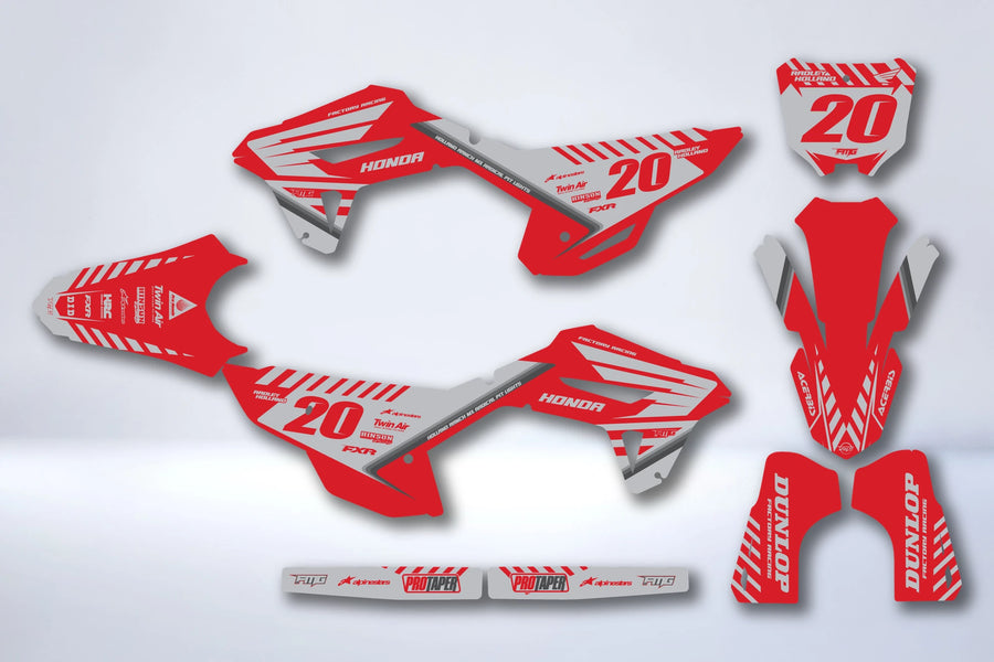 Kit déco HONDA CRF 250 2022-2024 & CRF 450 2021-2024 SYLDAX