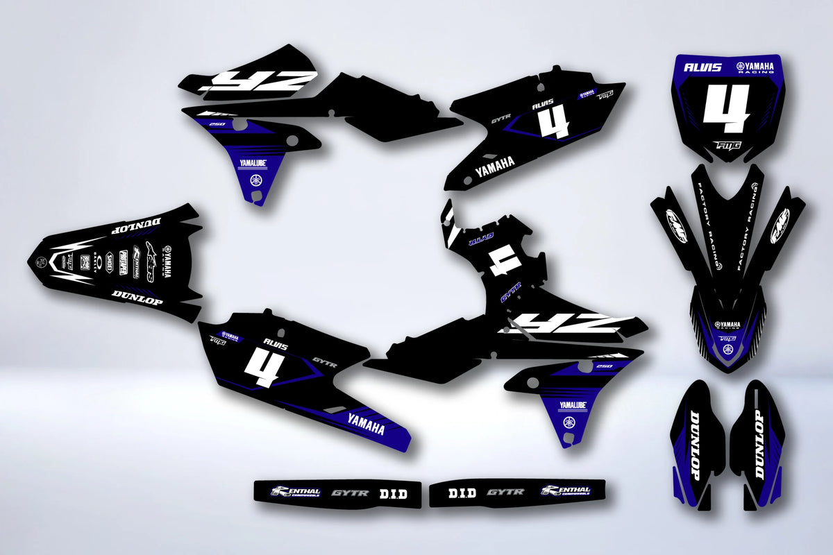 Dekor-Kit YAMAHA YZF 250-450 2014-2017 - FALRAX