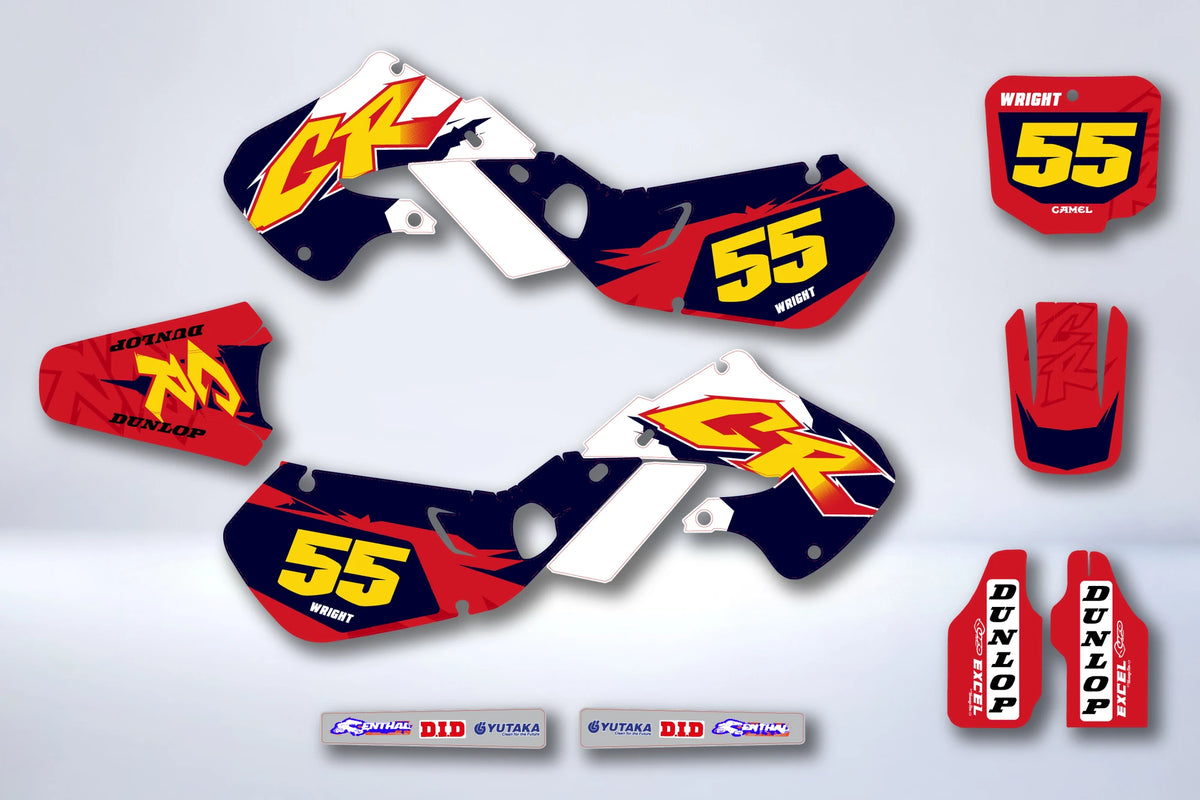 Kit Déco HONDA CR 125-250 1997-1999 - ZORGAR