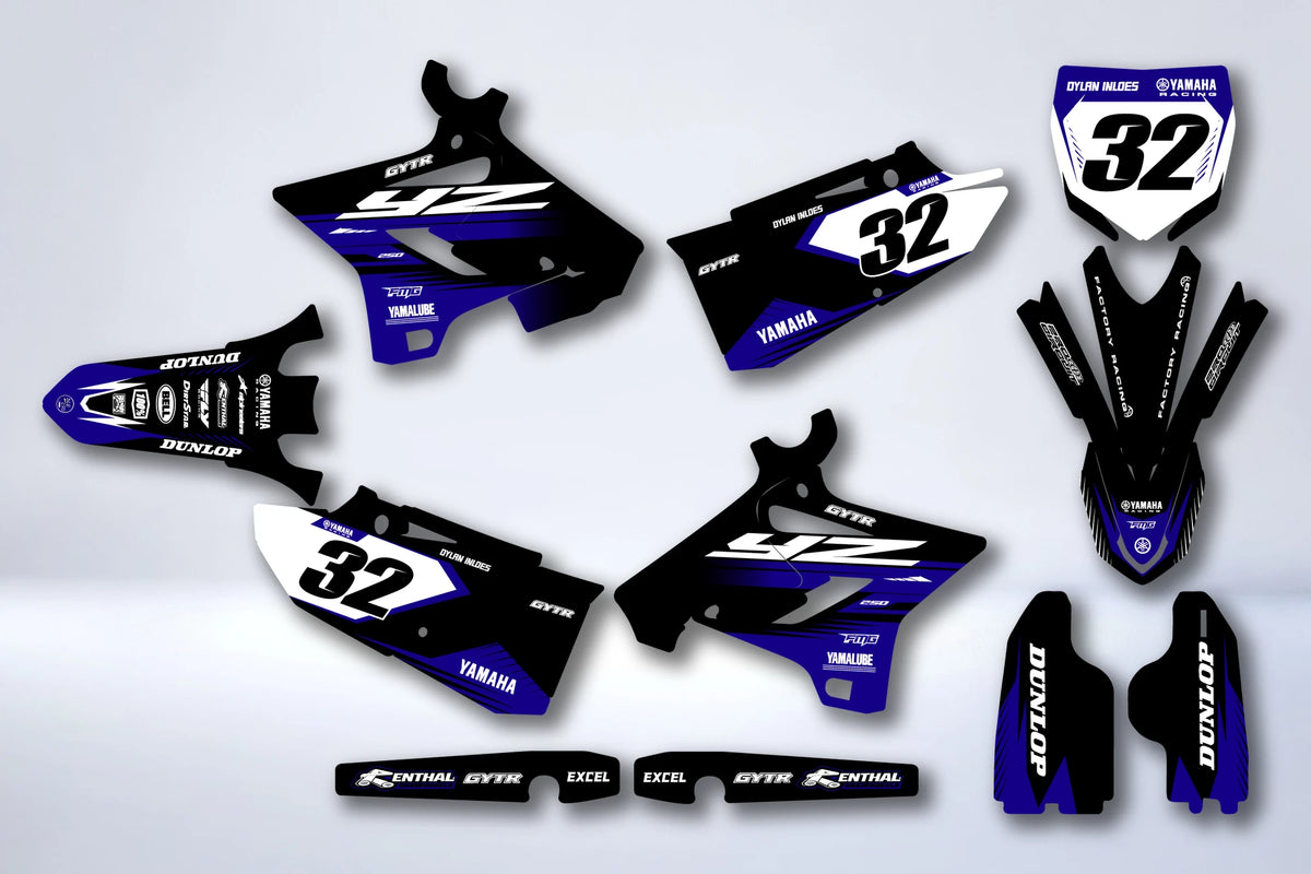 Kit Déco YAMAHA YZ 125-250 2015-2021 - RIXTOR