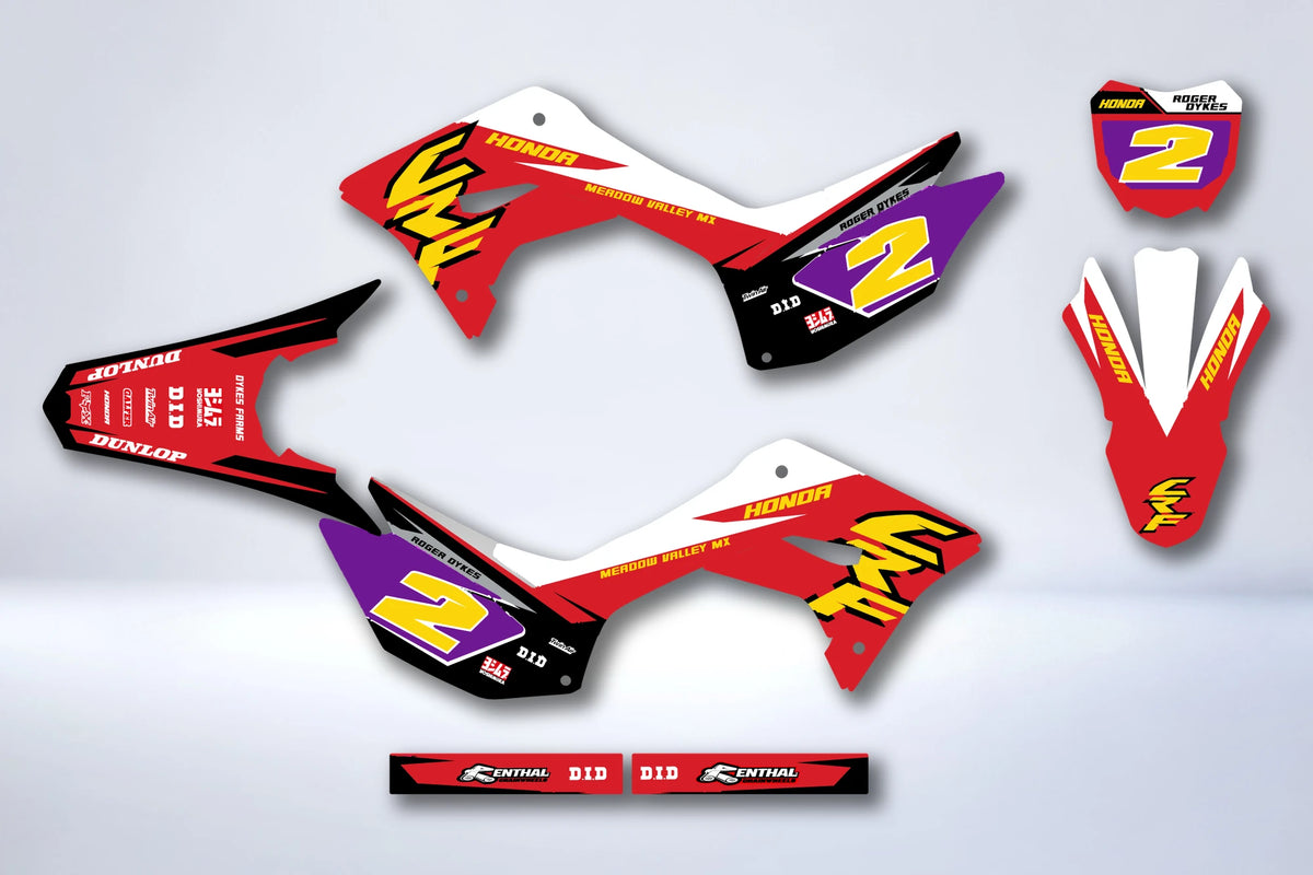 Graphics kit HONDA CRF 250 F 2019-2025 - ODYNIS
