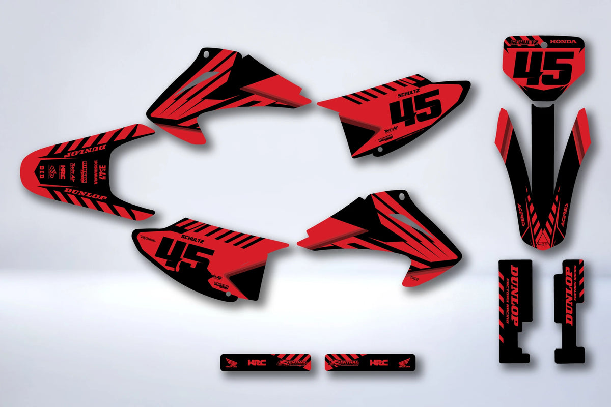 Kit Déco HONDA CRF 150 F / 230 F 2002-2014 - BORKOR