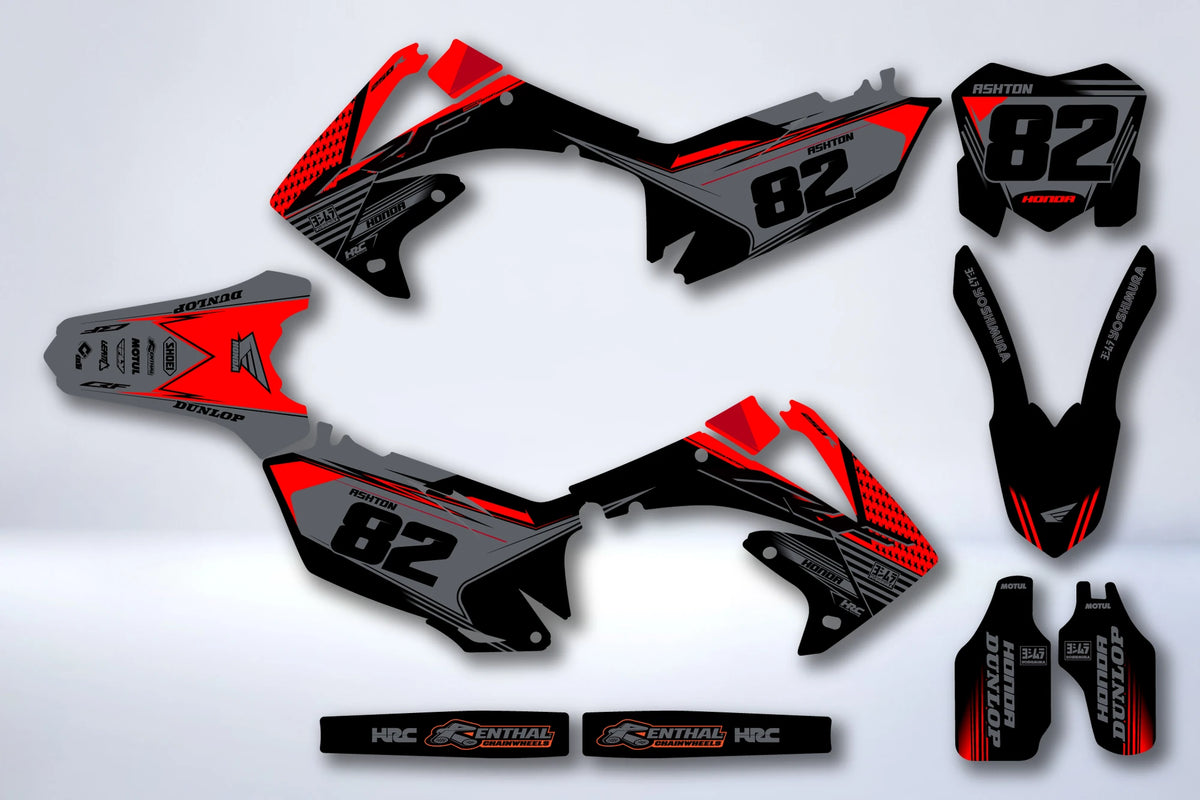 Graphics kit HONDA CRF 250-450 (2009-2012) - TRAFEN
