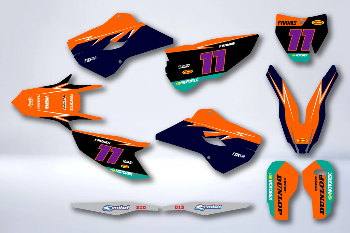 Kit grafiche HUSQVARNA FE / FC / TE / TC 2014-2016 - HELVYN