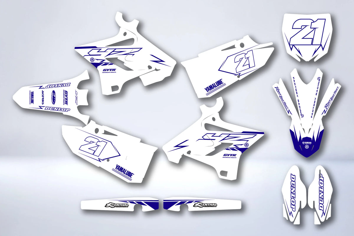 Kit de adhesivos YAMAHA YZ 125-250 2015-2021 - VISHIX