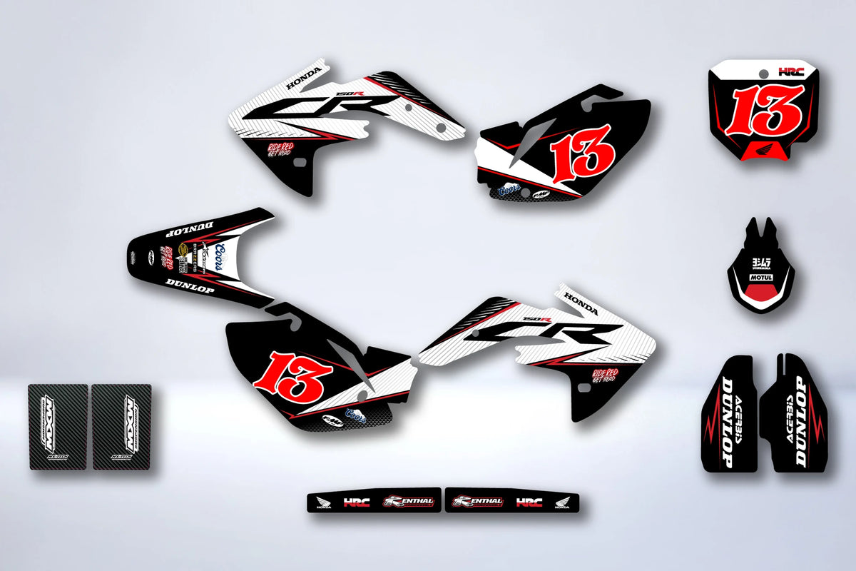 Kit de adhesivos HONDA CRF 150 R 2007-2025 - GRAXON
