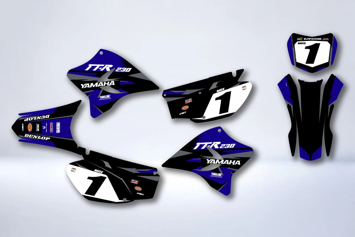 Dekor-Kit YAMAHA TTR 230 - HELKANE