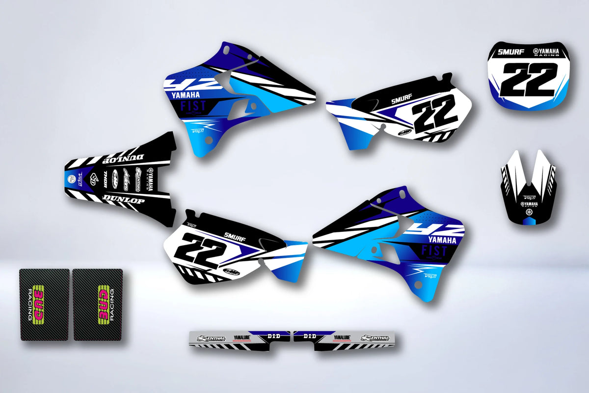 Dekor-Kit YAMAHA YZ 125-250 1996-2001 - XORMAX