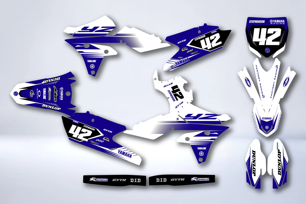 Dekor-Kit YAMAHA YZF 250-450 2014-2017 - PYRGAR