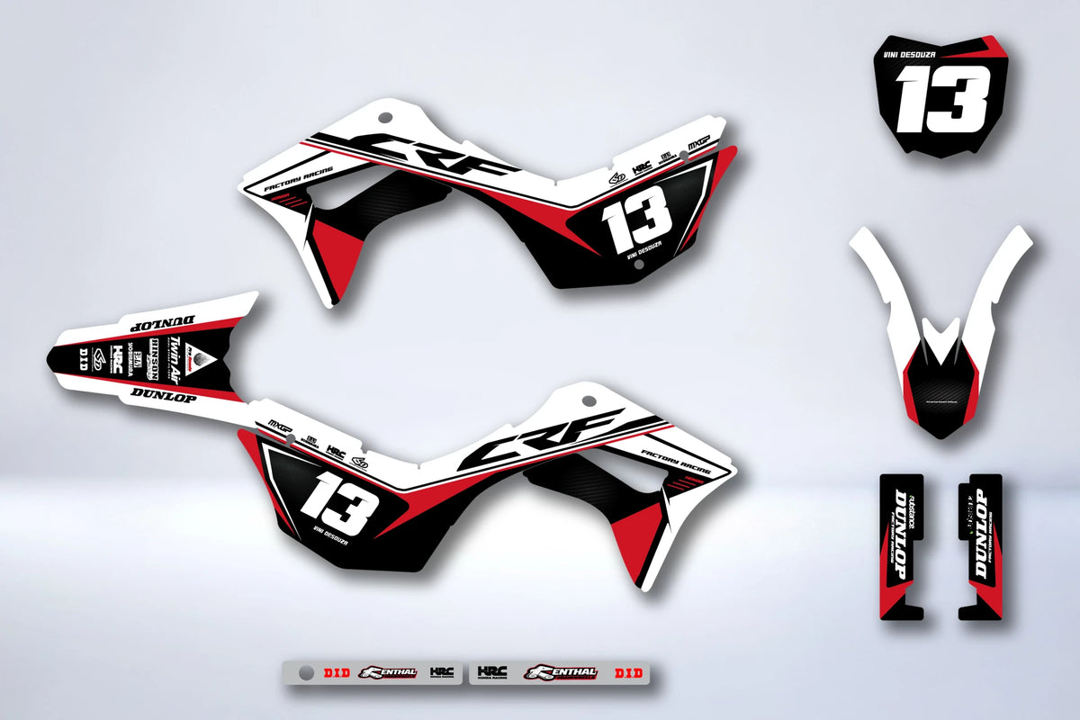Kit Déco HONDA CRF 125 F 2019-2025 - DRANIS