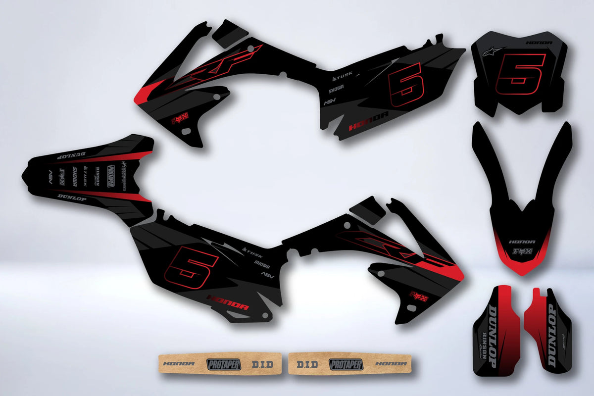 Graphics kit HONDA CRF 250-450 (2009-2012) - QUIRIS
