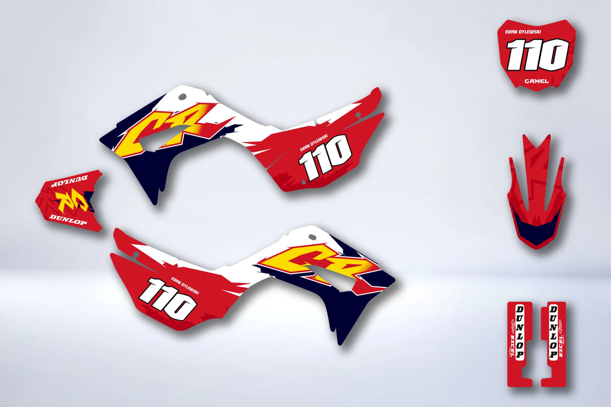 Kit grafiche HONDA CRF 110 F 2019-2026 - KENKANE
