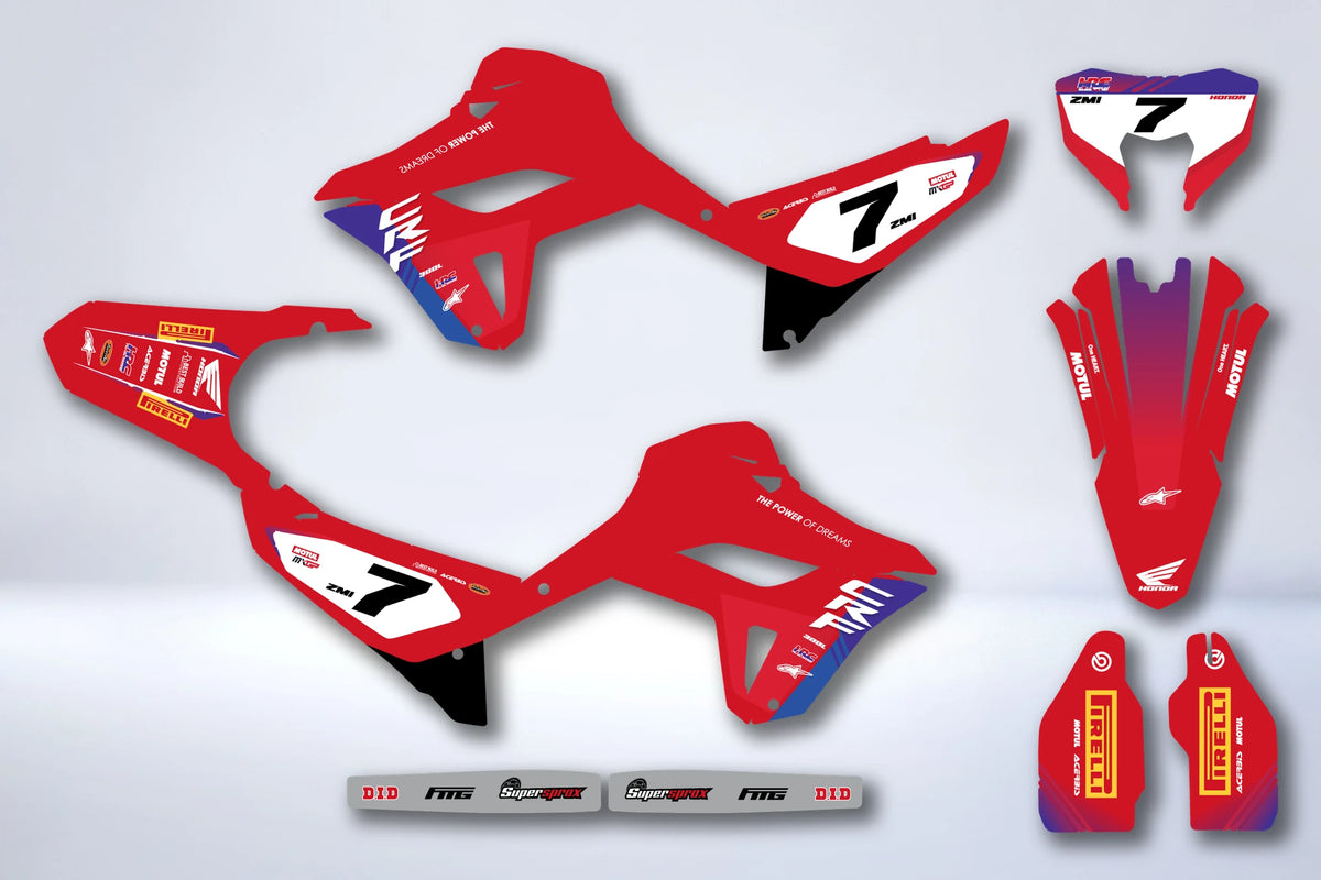 Graphics kit HONDA CRF 250 L / 300 L 2021-2026 - DELZEN