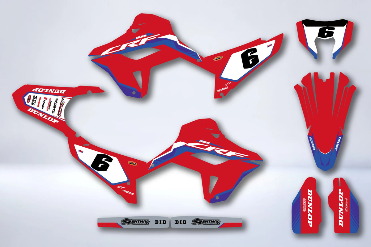 Kit grafiche HONDA CRF 250 L / 300 L 2021-2026 - ZORLOR