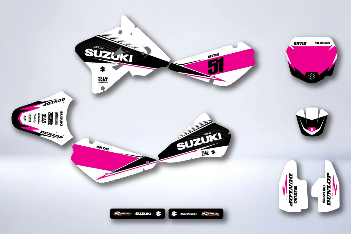 Kit autocolantes SUZUKI RM 85 2001-2026 - PIVOINE