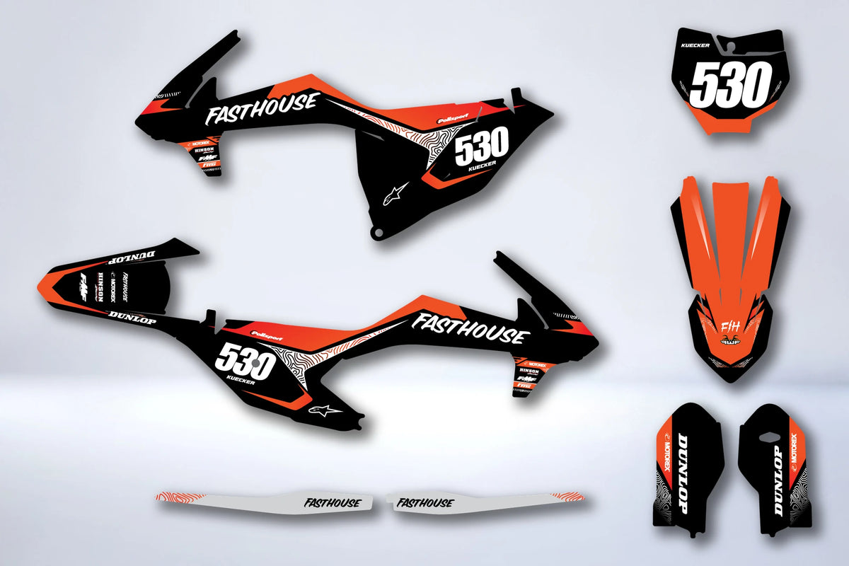 Kit de adhesivos KTM SX 85 2018-2024 - DUSXIS