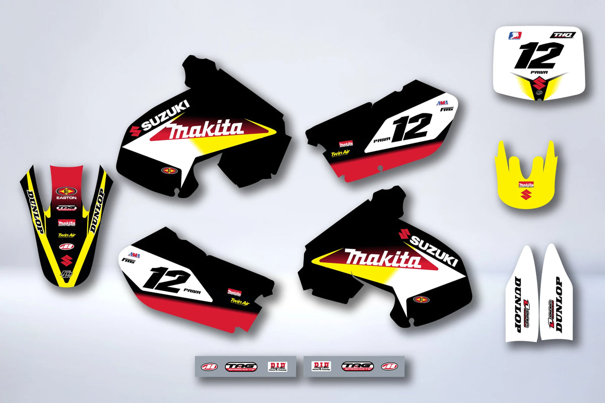 Dekor-Kit SUZUKI RM 125-250 1999-2000 - HÉRITAGE
