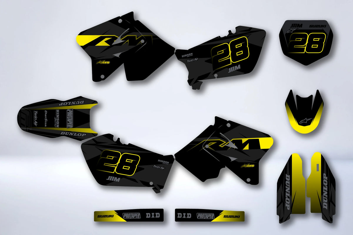 Graphics kit SUZUKI RM 125-250 2001-2012 - TOPAZE