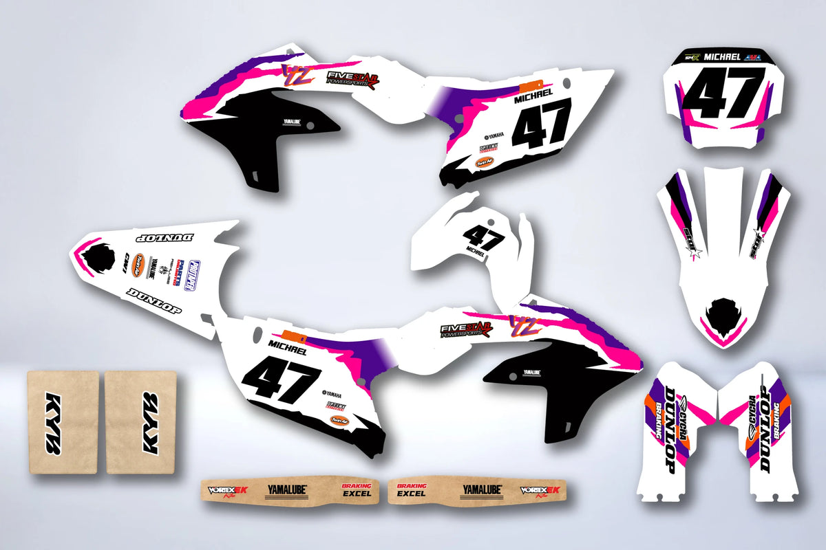 Dekor-Kit Yamaha YZF 250 2024-2025 & YZF 450 2023-2025 - FERMYR