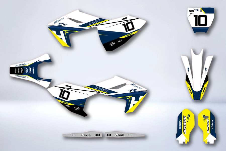 Kit déco HUSQVARNA TC 85 2018-2024 ZYNPEX