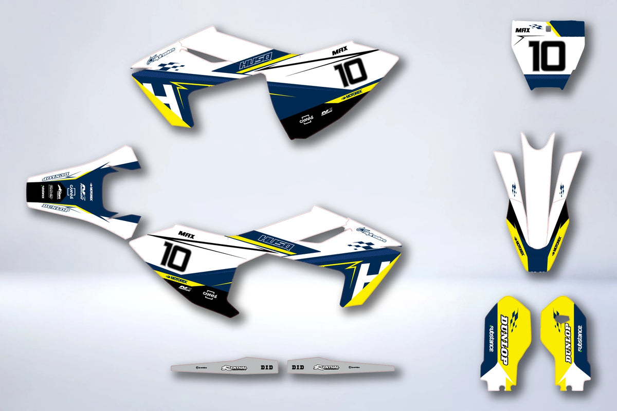 Kit Déco HUSQVARNA TC 85 2018-2024 - ZYNPEX
