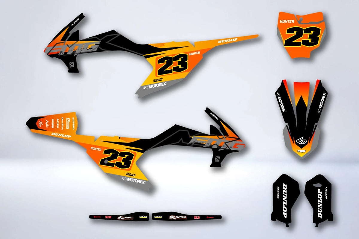 Graphics kit KTM SX 65 2016-2023 - GLAKANE
