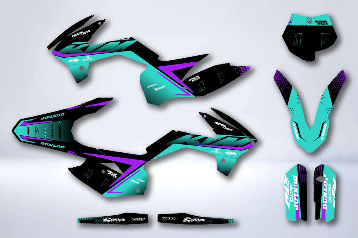 Kit autocolantes KTM SX 85 2013-2017 - XORNOX