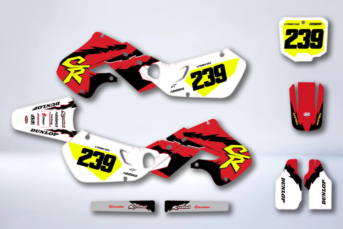 Graphics kit HONDA CR 125-250 1997-1999 - TUNMOS