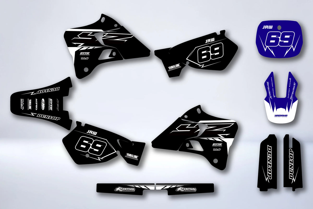 Dekor-Kit YAMAHA YZ 125-250 1996-2001 - ZYNPEX