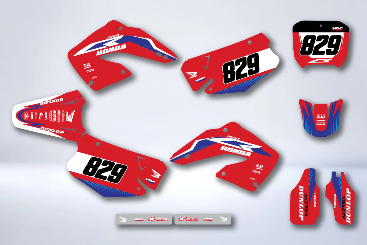 Kit grafiche HONDA CR 125-250 2000-2001 - WARKIS