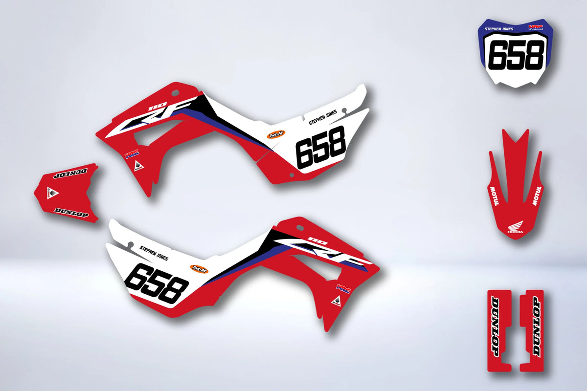 Kit grafiche HONDA CRF 110 F 2019-2026 - QUIMYR