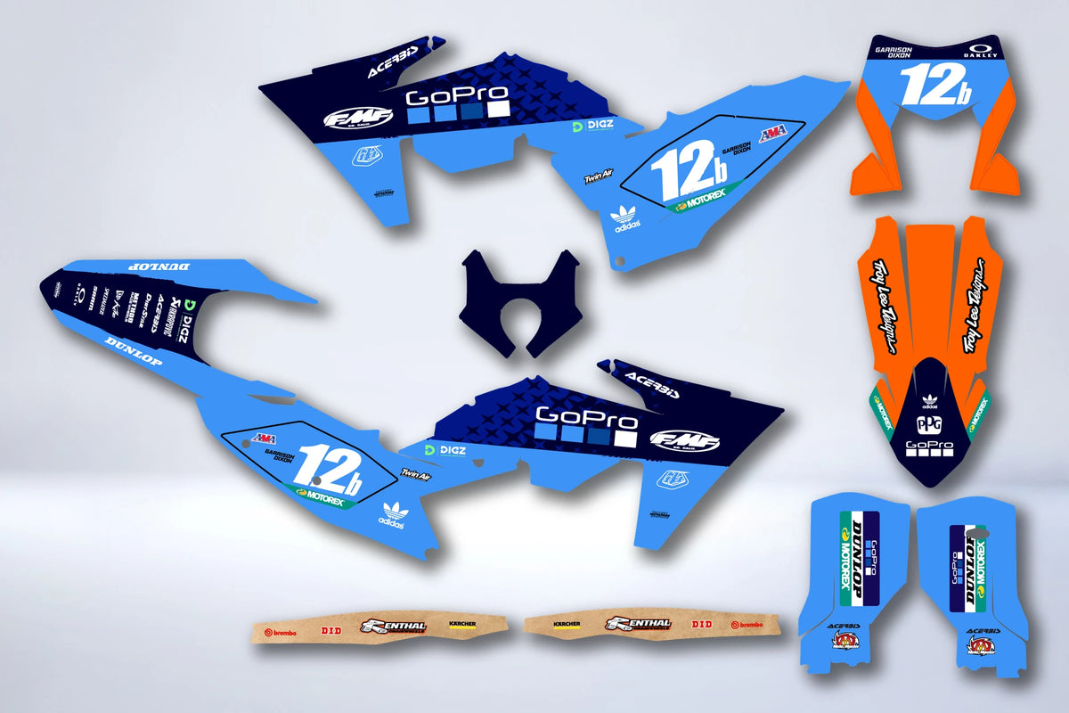 Dekor-Kit KTM EXC EXC-F SX SX-F 2023-2025 - ODYTHOR