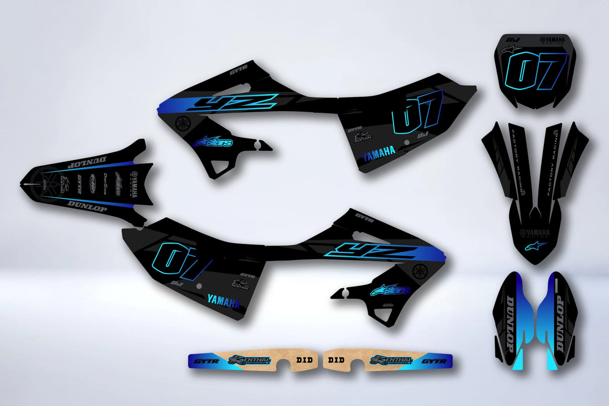 Dekor-Kit Yamaha YZ 125/250 2022-2026 - MUDTOR