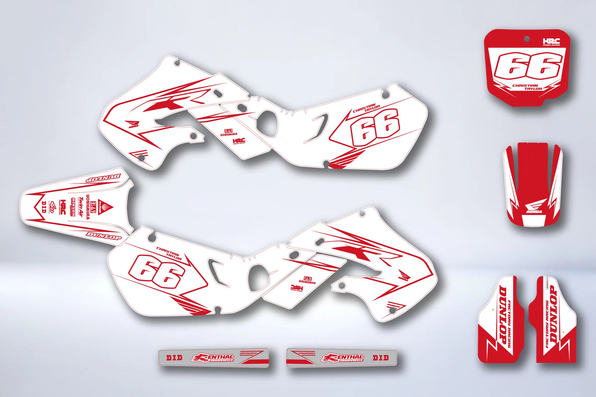 Kit de adhesivos HONDA CR 125-250 1997-1999 - QUATHOR