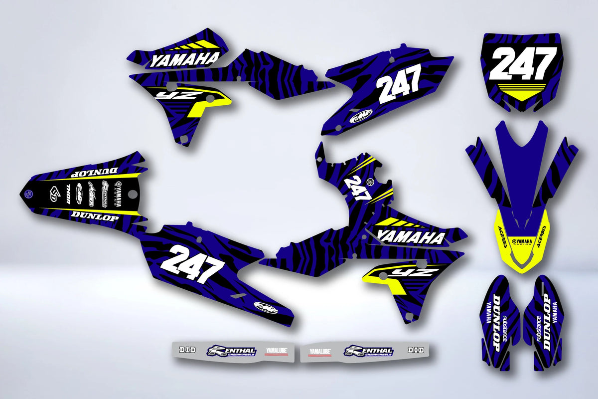 Dekor-Kit YAMAHA YZF 250-450 2014-2017 - DRANIS