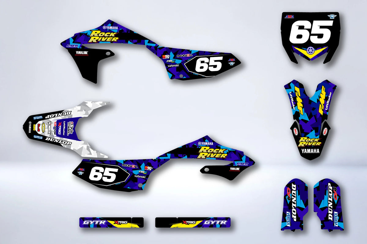 Graphics kit Yamaha YZ 65 2018-2025 - DELNIS